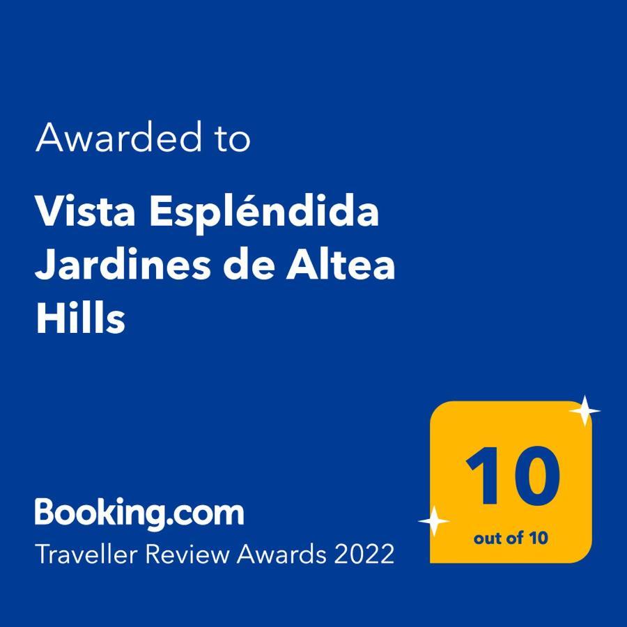 Vista Esplendida Jardines De Altea Hills Lägenhet Exteriör bild